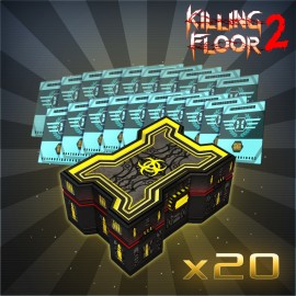 Killing Floor 2 - Horzine Supply Weapon Crate - Series 7 Gold Bundle Pack PS4