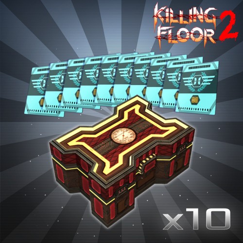 Killing Floor 2 - Horzine Supply Weapon Crate - Series 15 Silver Bundle Pack PS4