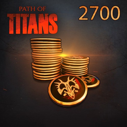 2700 Path of Titans Coins PS4