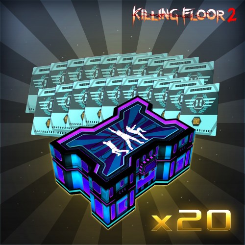 Killing Floor 2 - Horzine Supply Emote Crate - Series 3 Gold Bundle Pack PS4