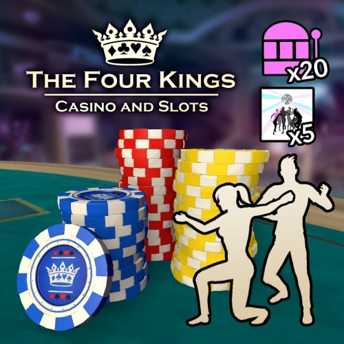 Four Kings Casino: Social Butterfly Pack - Four Kings Casino and Slots PS4