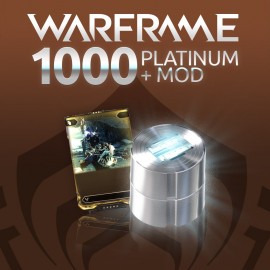 1000 Platinum + Rare Mod - Warframe PS4