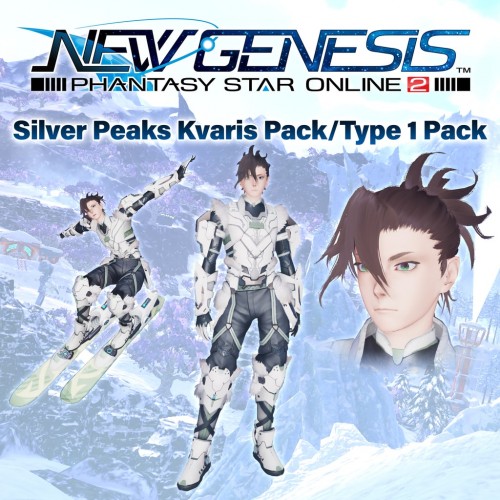 PSO2:NGS - Silver Peaks Kvaris Pack/Type 1 Pack - PSO2 NEW GENESIS PS4