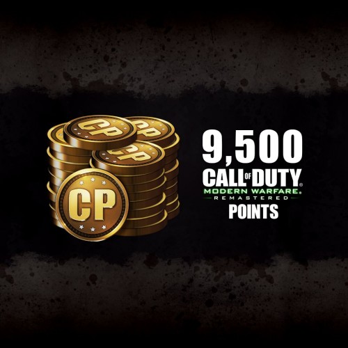 9,500 Call of Duty: Modern Warfare Remastered Points PS4