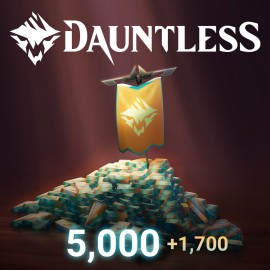 Dauntless - 5,000 (+1,700 Bonus) Platinum PS5