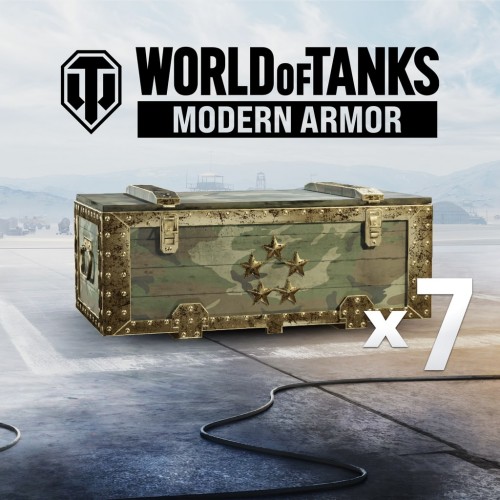 World of Tanks - 7 General War Chests - World of Tanks Modern Armor PS4