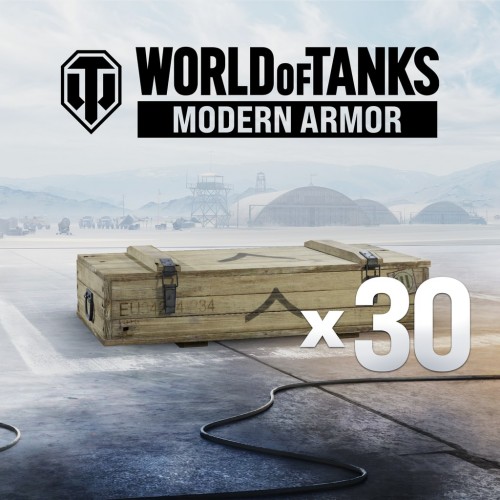 World of Tanks - 30 Private War Chests - World of Tanks Modern Armor PS4