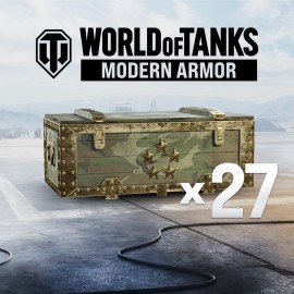 World of Tanks - 27 General War Chests - World of Tanks Modern Armor PS4