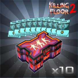 Killing Floor 2 - Horzine Supply Emote Crate - Series 1 Silver Bundle Pack PS4