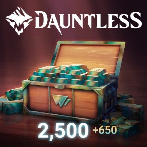 Dauntless - 2,500 (+650 Bonus) Platinum PS5