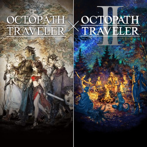 OCTOPATH TRAVELER + OCTOPATH TRAVELER II Bundle PS4 & PS5