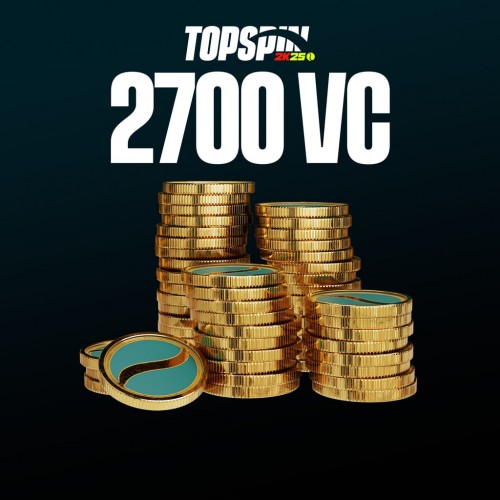 TopSpin 2K25 2,700 Virtual Currency Pack PS5