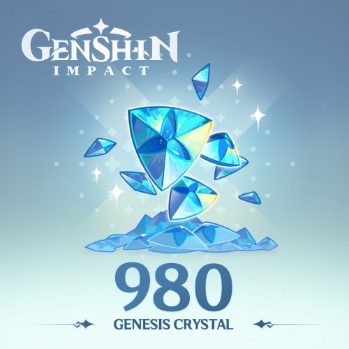 Genshin Impact - 980 Genesis Crystals PS5