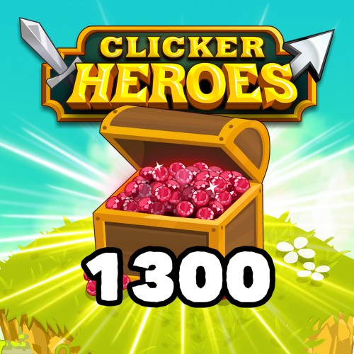 1300 Rubies - Clicker Heroes PS4