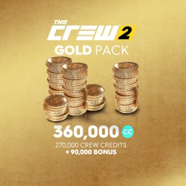 The Crew 2 Gold Crew Credits Pack PS4