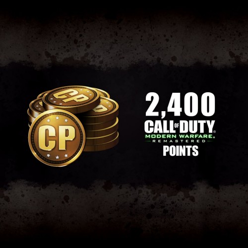 2,400 Call of Duty: Modern Warfare Remastered Points PS4