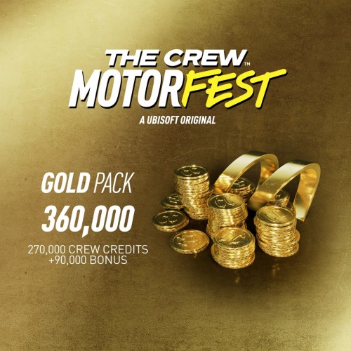 The Crew Motorfest Gold Pack (360,000 Crew Credits) PS4