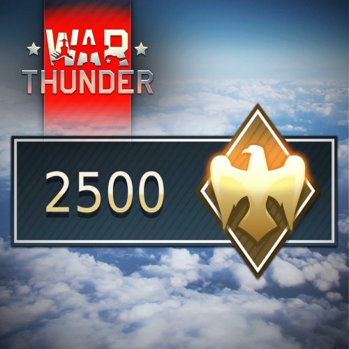 War Thunder - 2500 Golden Eagles PS4