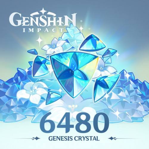 Genshin Impact - 6,480 Genesis Crystals PS5