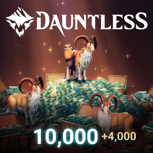 Dauntless - 10,000 (+4,000 Bonus) Platinum PS5