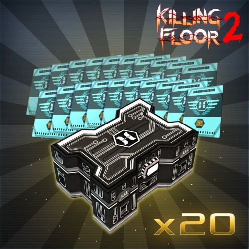 Killing Floor 2 - Horzine Supply Weapon Crate - Series 14 Gold Bundle Pack PS4