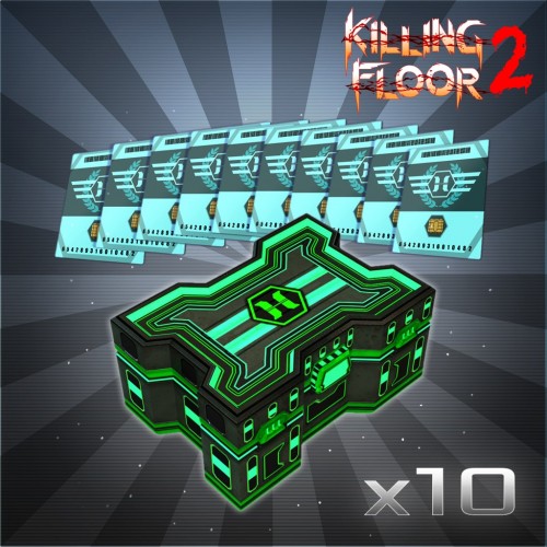 Killing Floor 2 - Horzine Supply Weapon Crate - Series 12 Silver Bundle Pack PS4