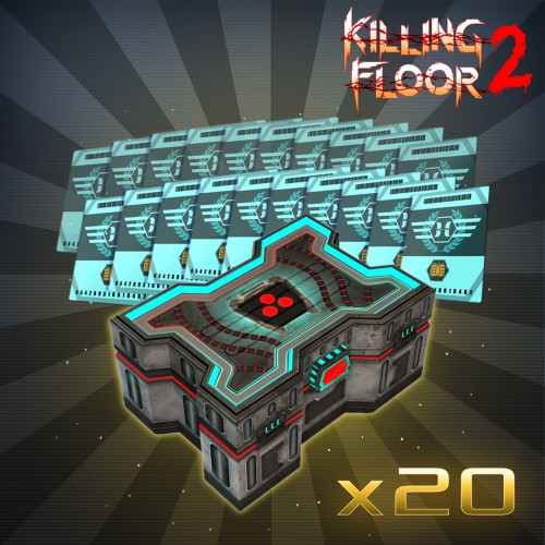 Killing Floor 2 - Horzine Supply Cosmetic Crate - Series 6 Gold Bundle Pack PS4