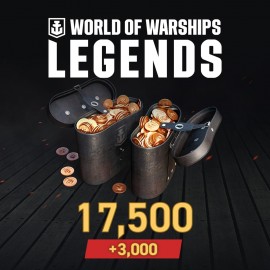 World of Warships: Legends - 20,500 Doubloons PS4