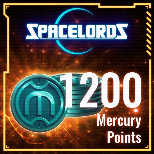 Spacelords: 1200 Mercury Points PS4