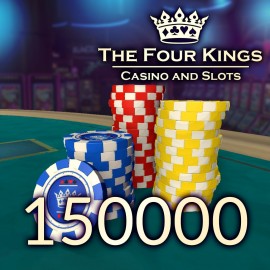 Four Kings Casino: 150,000 Chip Pack - Four Kings Casino and Slots PS4