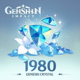 Genshin Impact - 1,980 Genesis Crystals PS5