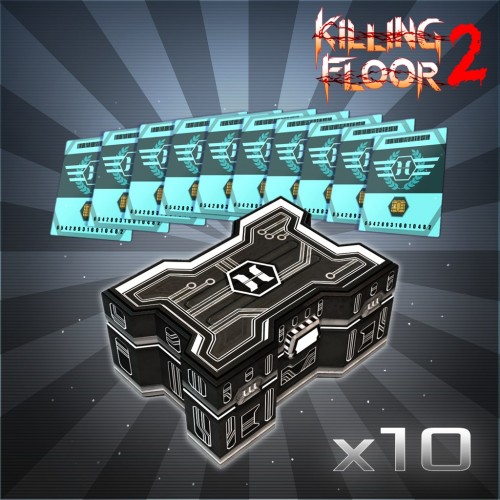 Killing Floor 2 - Horzine Supply Weapon Crate - Series 14 Silver Bundle Pack PS4