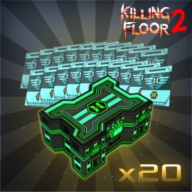 Killing Floor 2 - Horzine Supply Weapon Crate - Series 12 Gold Bundle Pack PS4