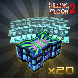 Killing Floor 2 - Horzine Supply Emote Crate - Series 2 Gold Bundle Pack PS4