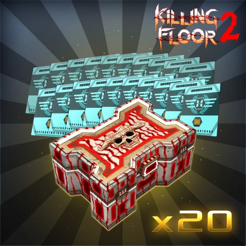 Killing Floor 2 - Horzine Supply Cosmetic Crate - Series 11 Gold Bundle Pack PS4