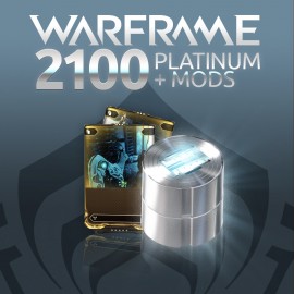 2100 Platinum + Dual Rare Mod - Warframe PS4