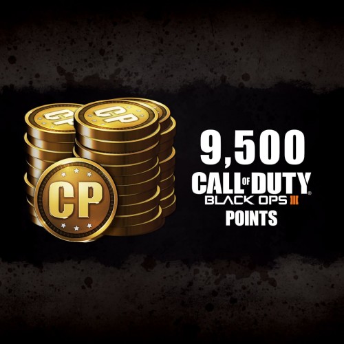 9,500 Call of Duty: Black Ops III Points PS4