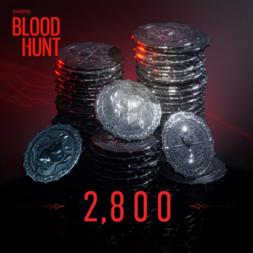 Bloodhunt - 2,500 (+300 Bonus) Tokens - Vampire: The Masquerade - Bloodhunt PS5