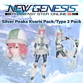 PSO2:NGS - Silver Peaks Kvaris Pack/Type 2 Pack - PSO2 NEW GENESIS PS4