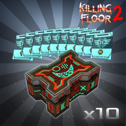 Killing Floor 2 - Horzine Supply Cosmetic Crate - Series 10 Silver Bundle Pack PS4