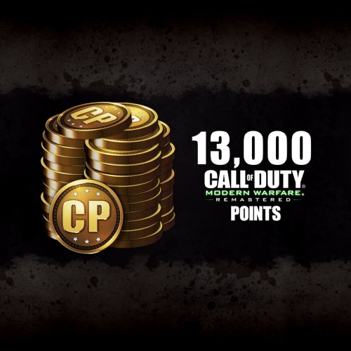 13,000 Call of Duty: Modern Warfare Remastered Points PS4