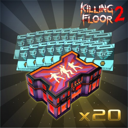 Killing Floor 2 - Horzine Supply Emote Crate - Series 1 Gold Bundle Pack PS4