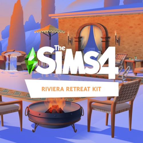 The Sims 4 Riviera Retreat Kit PS4