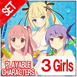 DOAX 3 Character Set - Senran Kagura PEACH BEACH SPLASH PS4