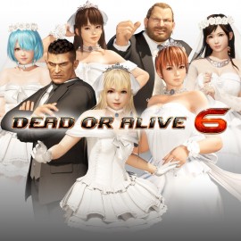 DOA6 Happy Wedding Costume Vol.1 Set - DEAD OR ALIVE 6 PS4