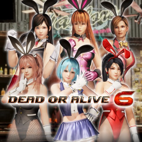 [Revival] DOA6 Sexy Bunny Costume Set - DEAD OR ALIVE 6 PS4