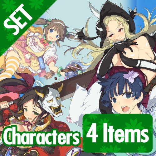 Gessen Character Set - SENRAN KAGURA Burst Re:Newal PS4