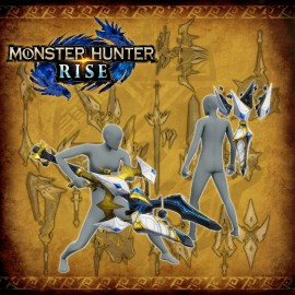 Monster Hunter Rise - ”Lost Code” Hunter layered weapon pack PS4 & PS5