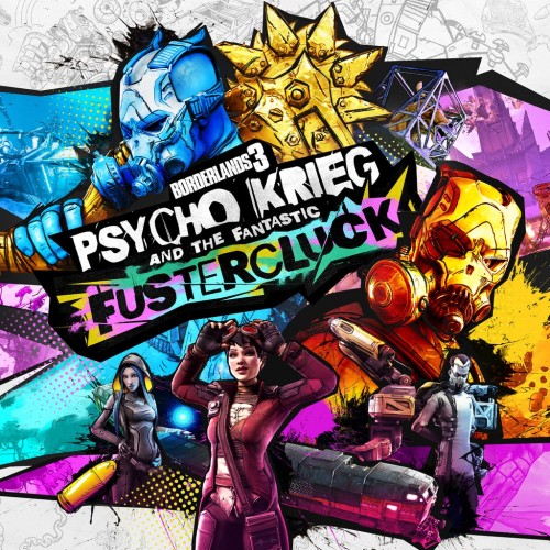 Borderlands 3: Psycho Krieg and the Fantastic Fustercluck PS4 &  PS5