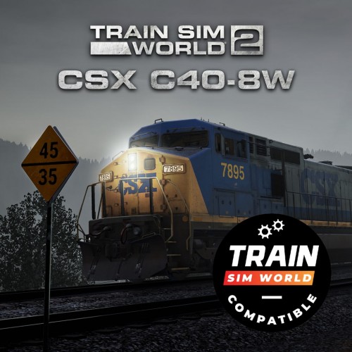 Train Sim World: CSX C40-8W TSW2 & TSW3 Compatible - Train Sim World 3 PS4 & PS5